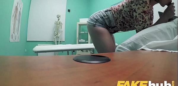  Fake Hospital Dirty Doc stuffs his big dick into patients tight wet pussy